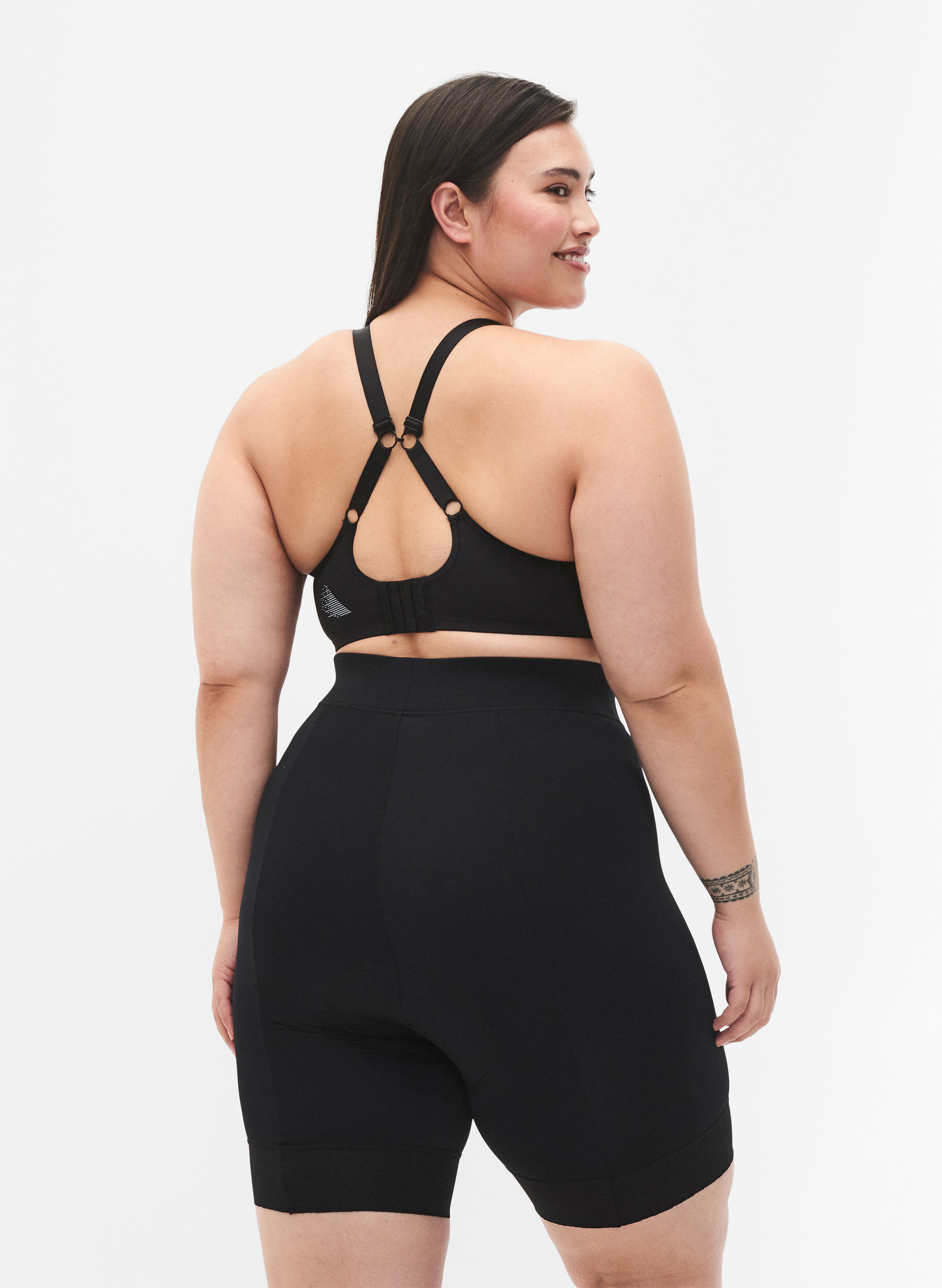 ZizziFahrrad-/Spinning-Shorts, Black, Model image number 1