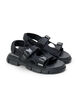 Wide Fit Sandalen, Schwarz, Packshot image number 3