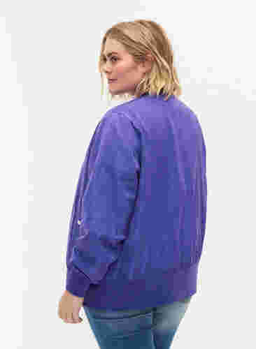 Bomberjacke mit Taschen, Purple Opulence, Model image number 1