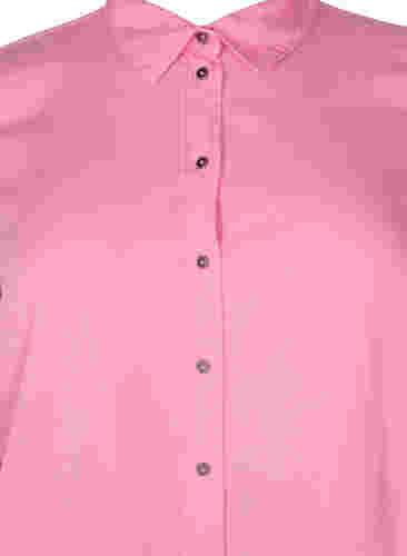 Langes Hemd mit 3/4-Ärmeln aus Lyocell (TENCEL™), Rosebloom, Packshot image number 2