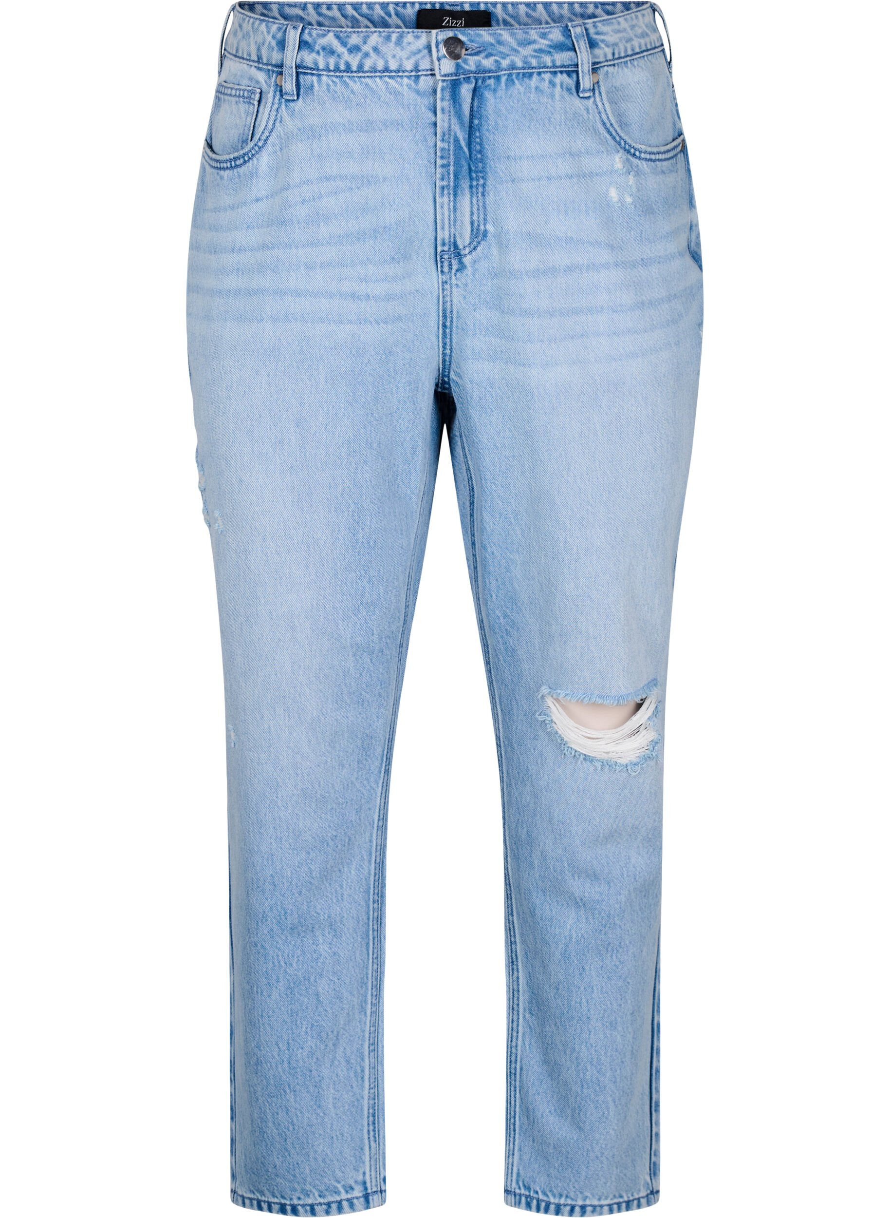 Mille Mom Fit Jeans mit Destroyed-Details