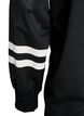 Sportliches Top aus Mesh mit Textprint, Schwarz, Packshot image number 3