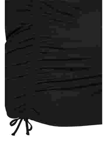 Schwangerschafts-Trainingsbluse mit 3/4-Ärmeln, Black, Packshot image number 3