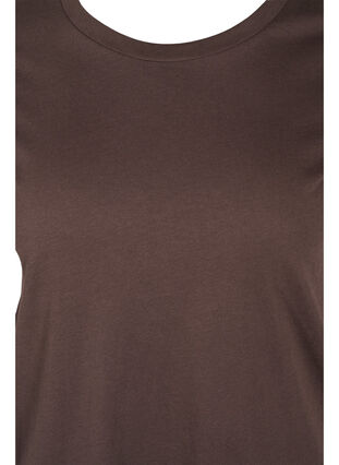 Basic-T-Shirt aus Baumwolle, Molé, Packshot image number 2