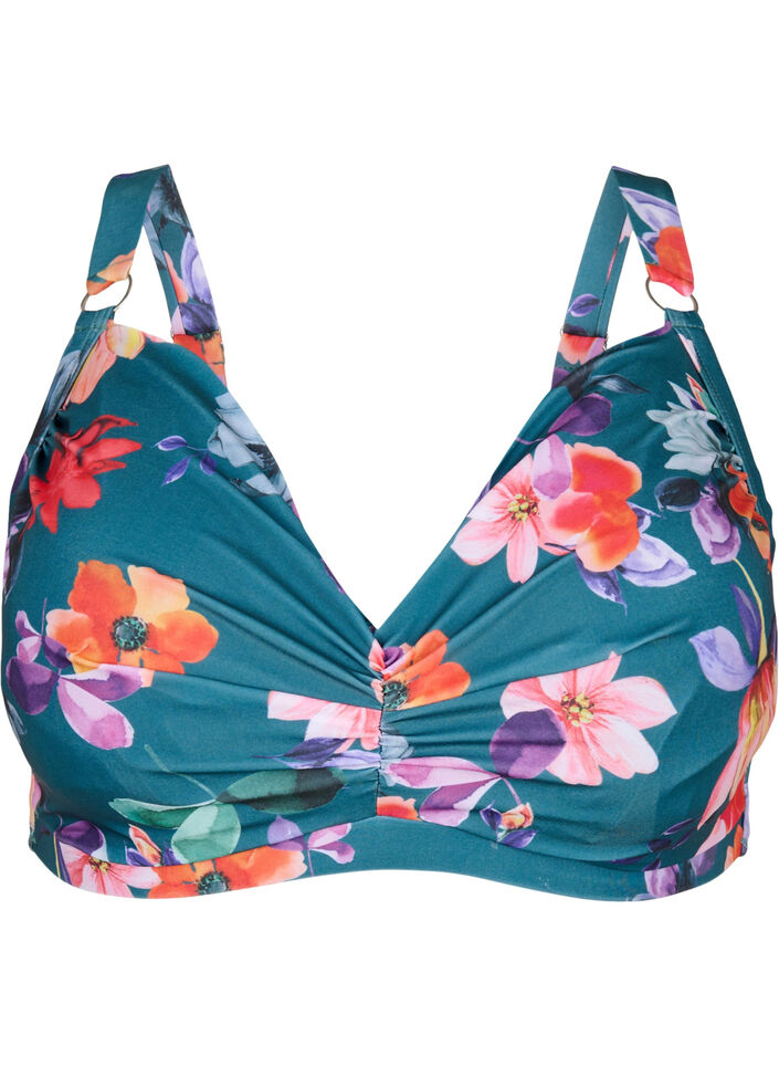 Bedruckter Bikini BH mit Bügel, Meave Print, Packshot image number 0