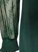 Tunika mit transparenten &Auml;rmeln aus Spitze, Gr&uuml;n, Packshot image number 4