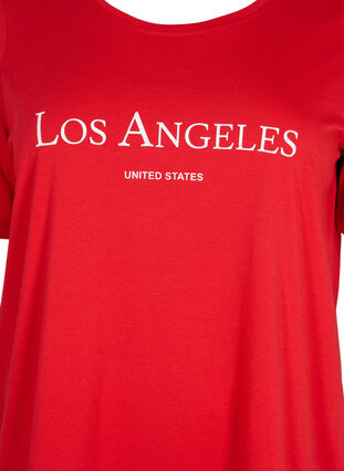 FLASH - T-Shirt mit Motiv, High Risk Red, Packshot image number 2