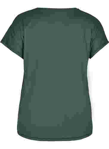 Einfarbiges Trainings-T-Shirt, Green Gables, Packshot image number 1