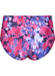 Bikinihose mit Aufdruck und hoher Taille, Pink, Packshot image number 1