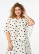 Top im Lagenlook mit Polka-Dot-Muster, Vanille, Model image number 0