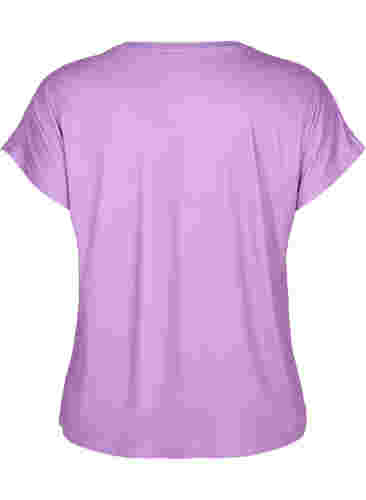 Kurzarm Trainingsshirt, African Violet, Packshot image number 1