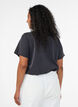 Grafik-T-Shirt aus Bio-Baumwolle, Schwarz, Model image number 2
