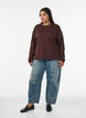 Basic T-Shirt mit langen &Auml;rmeln, Braun, Model image number 1