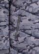 Lange Camouflage-Steppjacke, Grau, Packshot image number 3