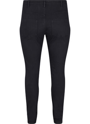 Extra schmale Sanna-Jeans mit normaler Taille, Black, Packshot image number 1