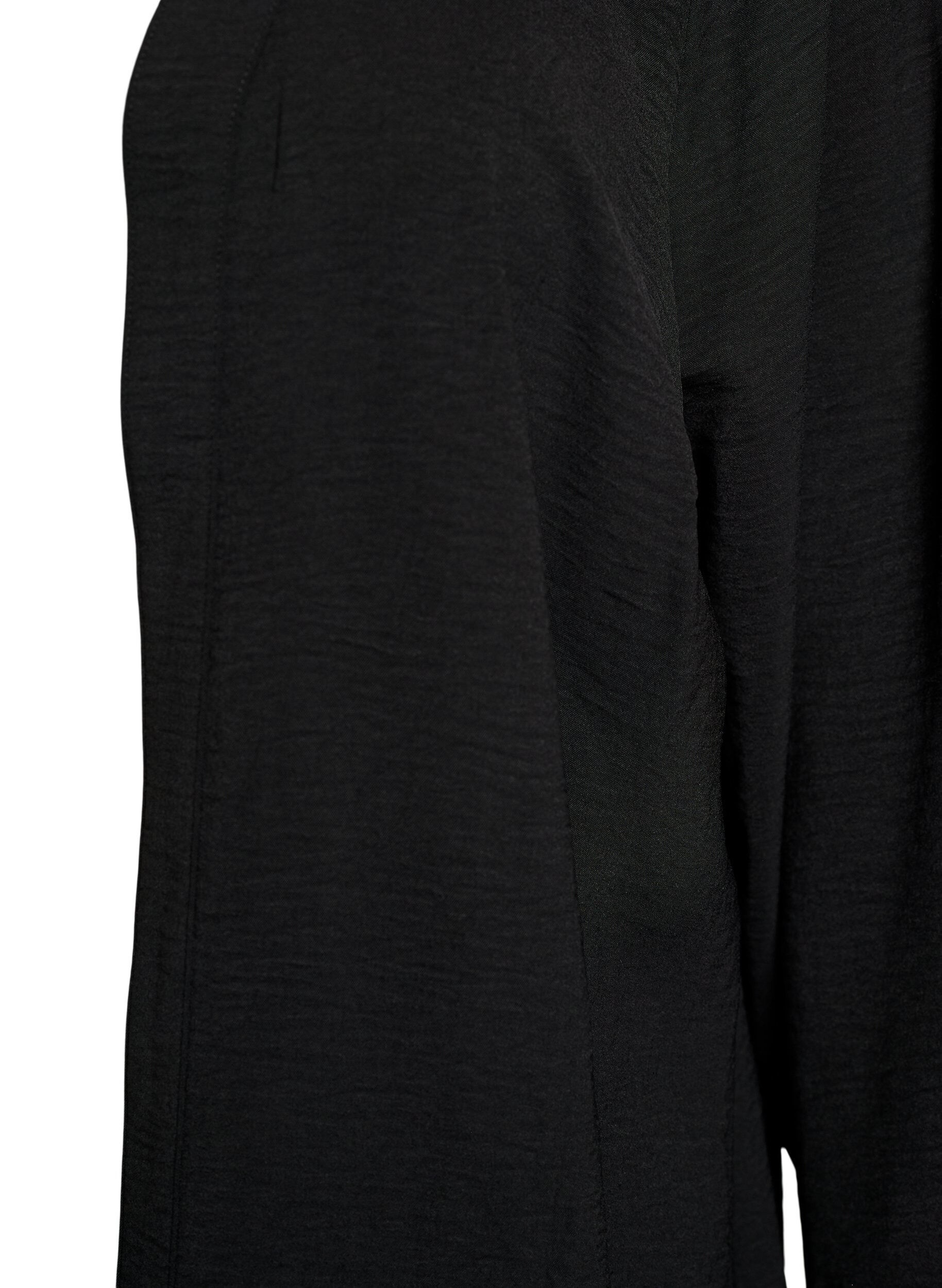 ZizziKimono mit 7/8-&Auml;rmeln, Schwarz, Packshot image number 2