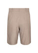 Lockere Bermudashorts mit hoher Taille, Braun, Packshot image number 1