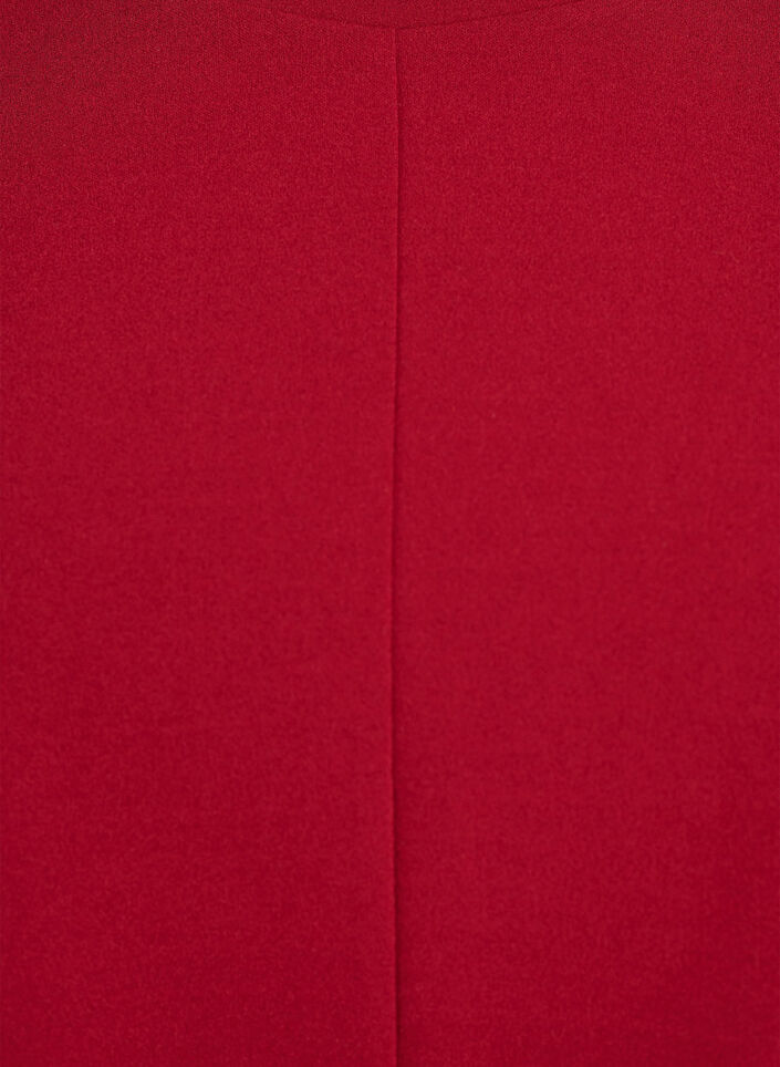 Kurzärmelige Bluse mit formgebenden Abnähern, Rot, Packshot image number 2