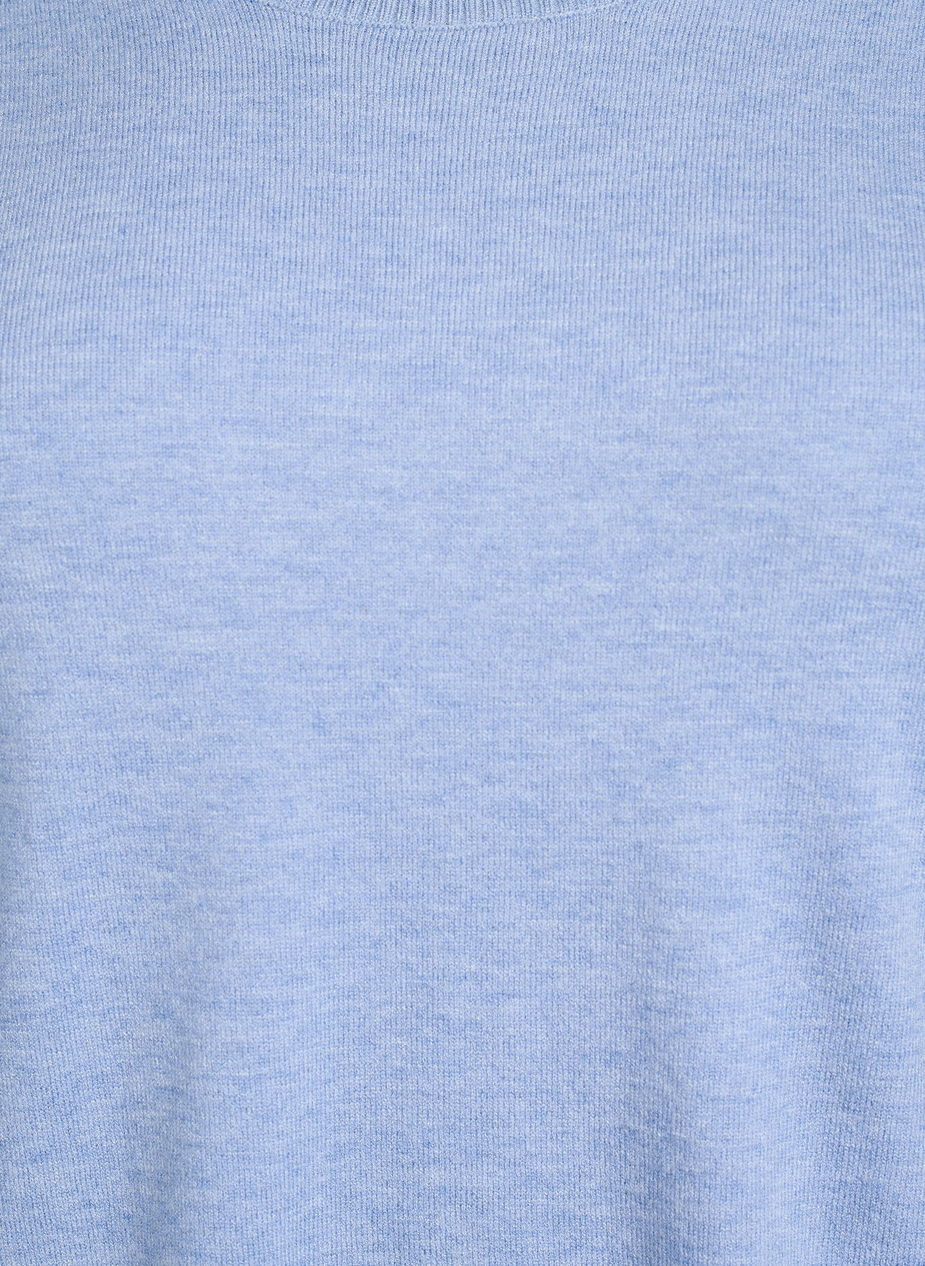 ZizziStrickpullover mit Rundhalsausschnitt, Blau, Packshot image number 2