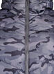 Lange Camouflage-Steppjacke, Grau, Packshot image number 2