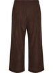 Cordhose mit weitem Bein und hoher Taille, Braun, Packshot image number 1