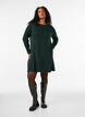 Strickkleid aus Baumwoll-Viskose-Mischung, Gr&uuml;n, Model image number 1