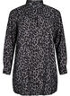 Lange Bluse mit Leopardenmuster, Grau, Packshot image number 0