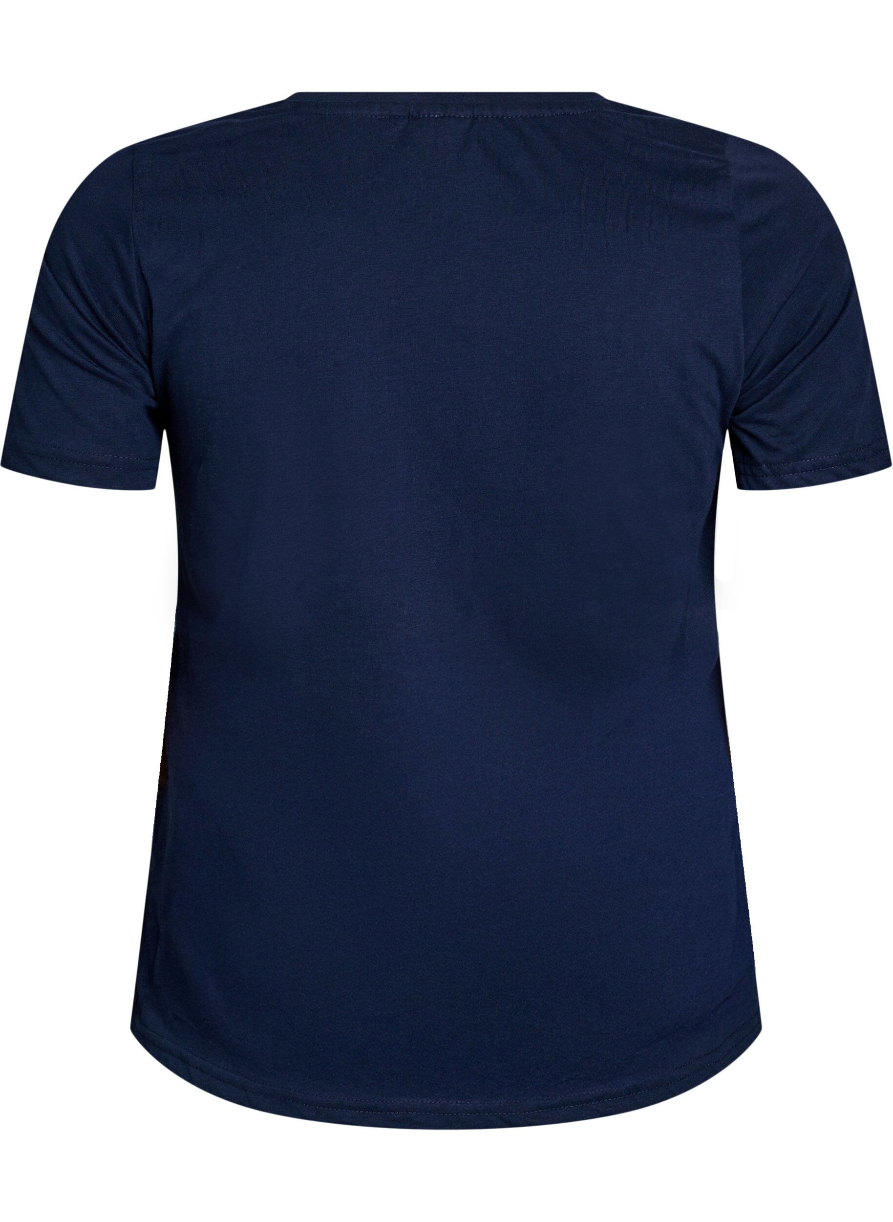 ZizziFLASH - T-Shirt mit Print, Blau, Packshot image number 1