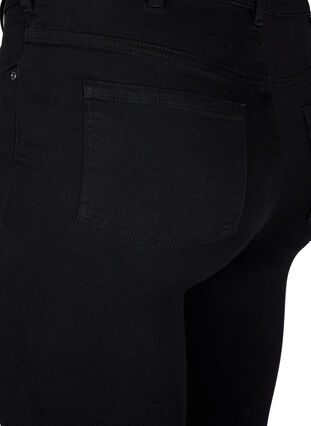 Super Slim-Fit-Jeans mit hoher Taille, Black, Packshot image number 3
