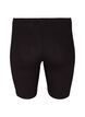 Einfarbige Basic Radlershorts, Schwarz, Packshot image number 1