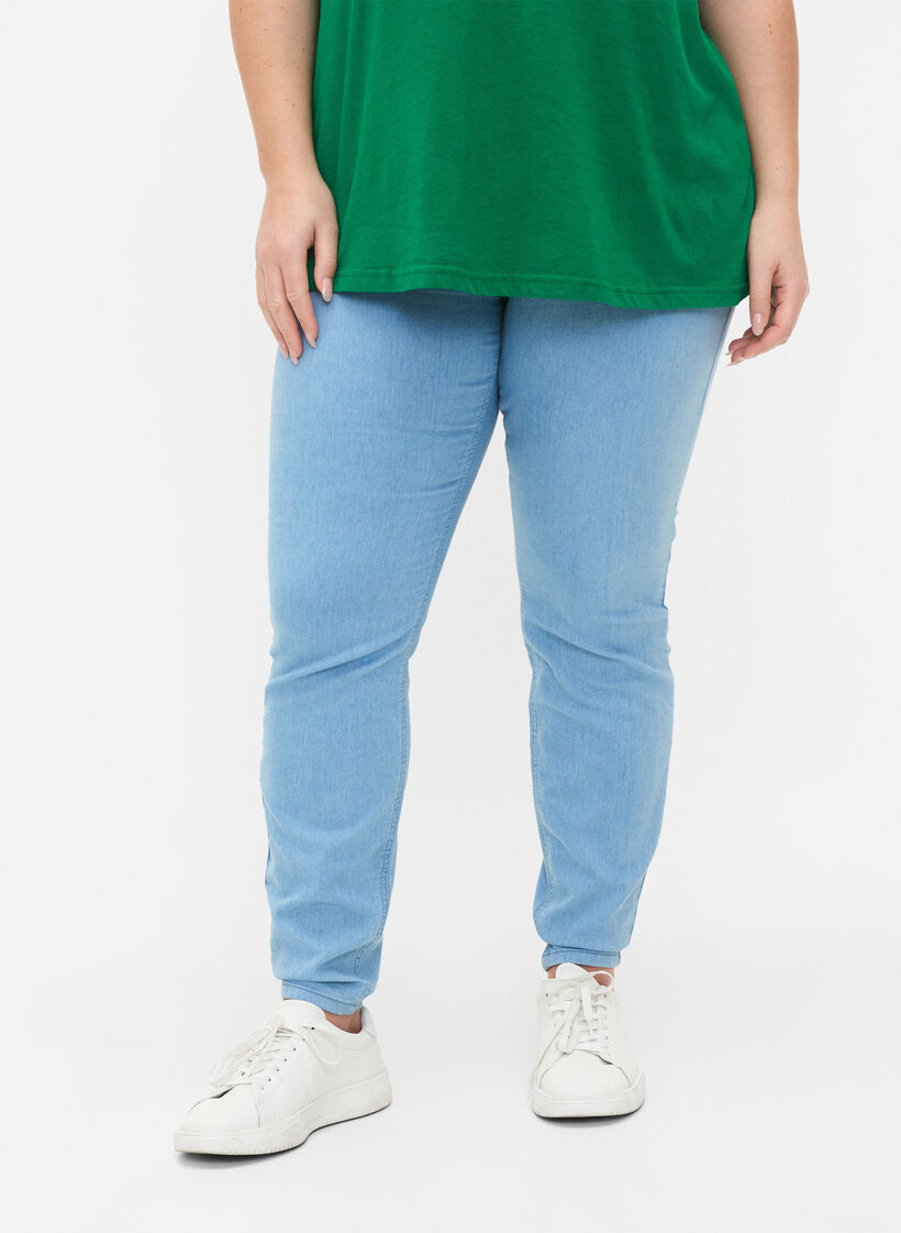 Jeggings mit Taschen, Light blue, Model image number 2