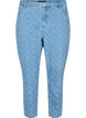 Mille Mom Fit Jeans mit Print, Light blue denim, Packshot image number 0