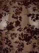 Bluse aus Mesh mit gebl&uuml;mtem Muster, Braun, Packshot image number 2