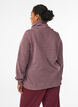 Sweatshirt mit Stehkragen und Taschen, Rot, Model image number 2