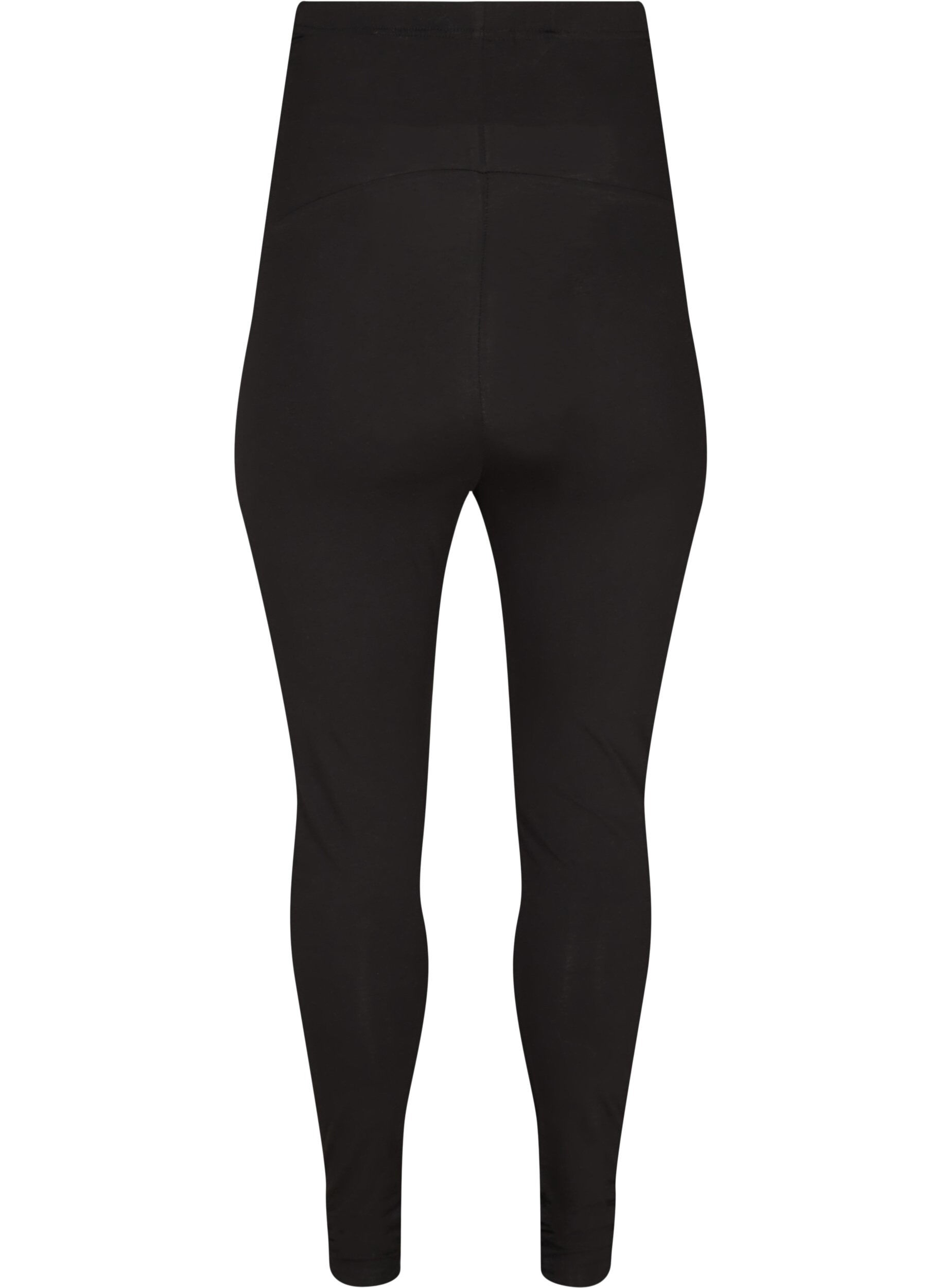 ZizziUmstandsleggings aus Baumwolle, Black, Packshot image number 1
