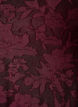 Kleid mit floraler Struktur und R&uuml;schensaum, Rot, Packshot image number 2
