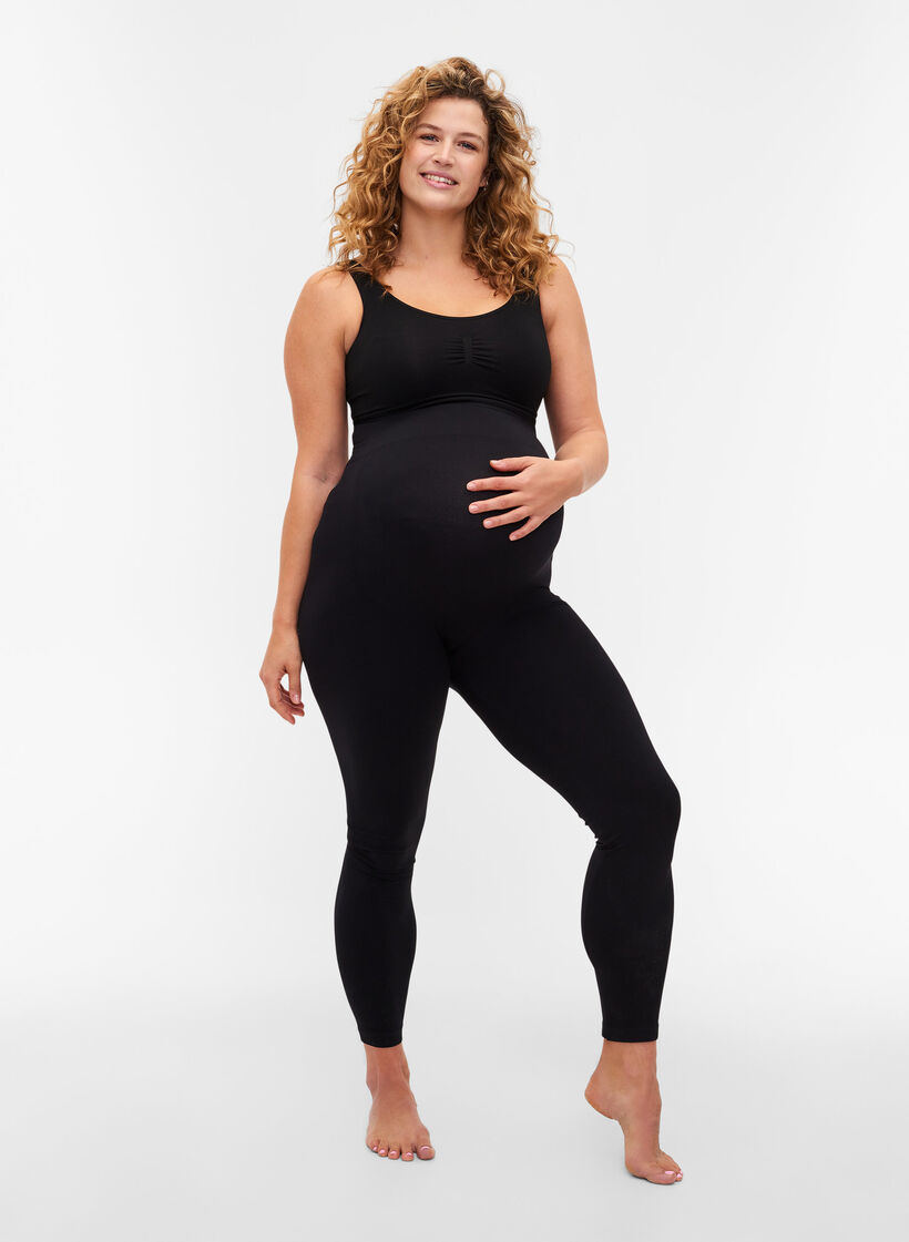 Seamless Umstands-Leggings, Black, Model image number 2
