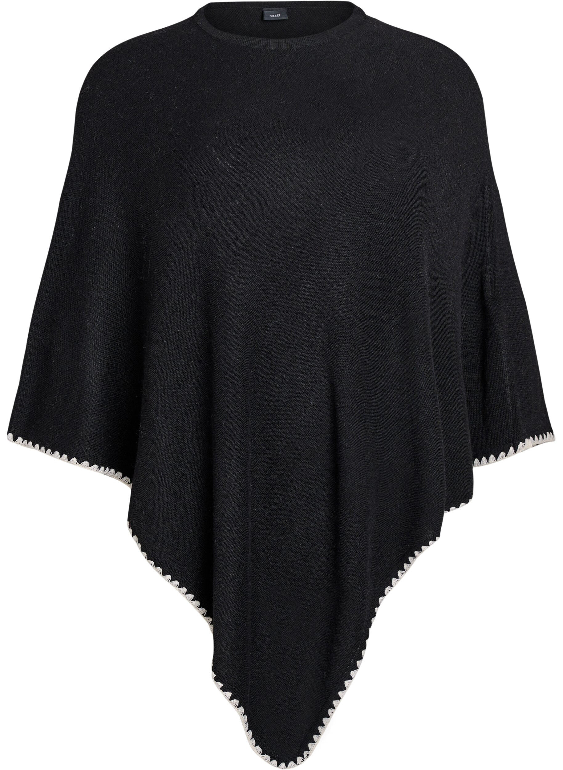 Feinstrickponcho