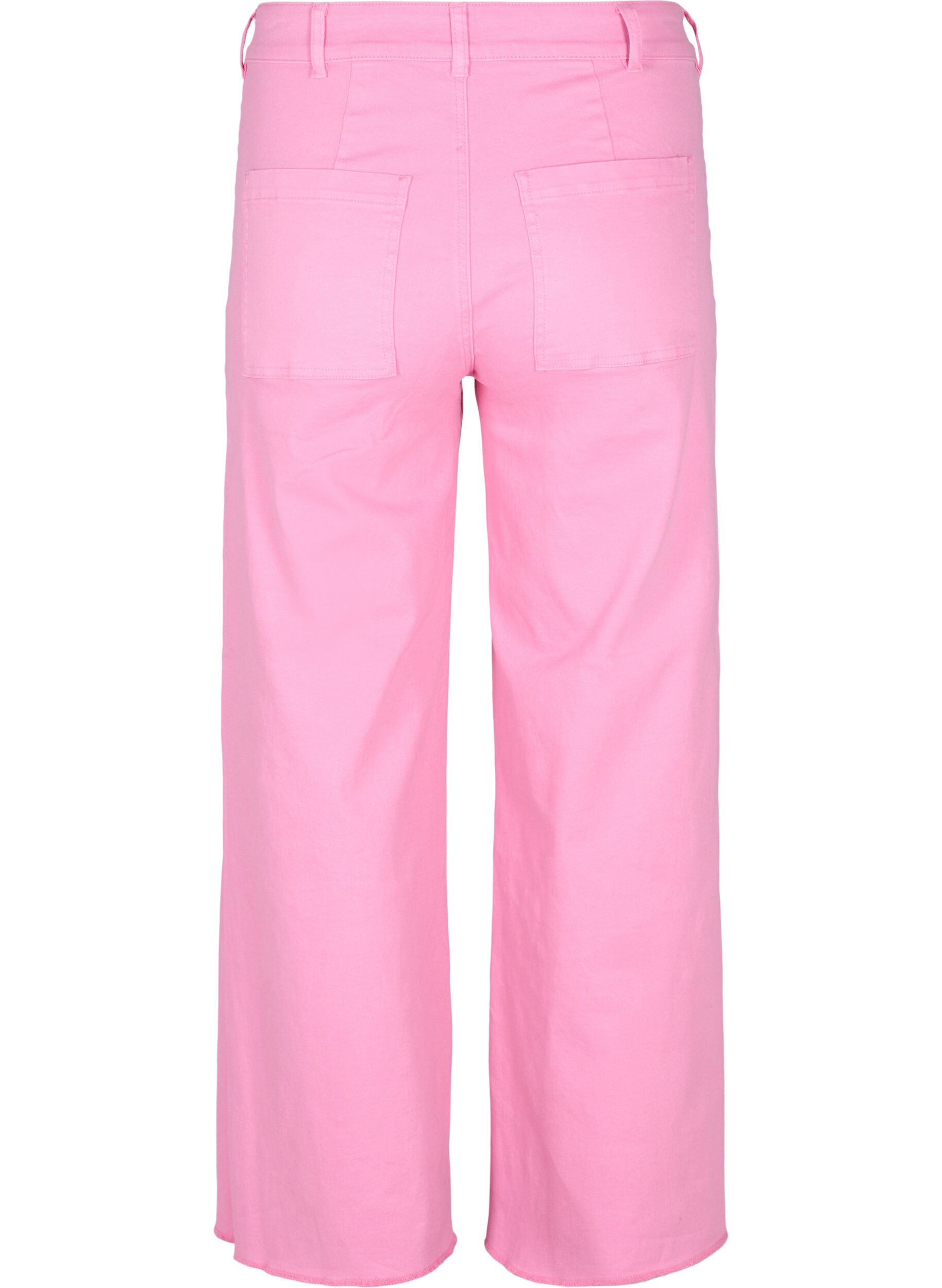 ZizziFlared Jeans mit hoher Taille, Pink, Packshot image number 1