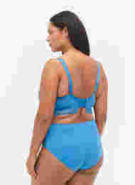 Unterhose mit regulärer Taille und Spitze, Cendre Blue, Model