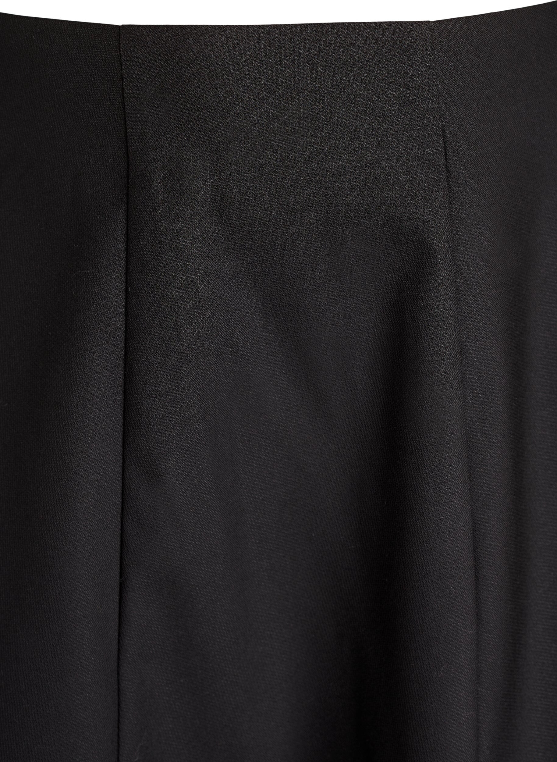 ZizziKurzer A-Linien-Rock, Schwarz, Packshot image number 2