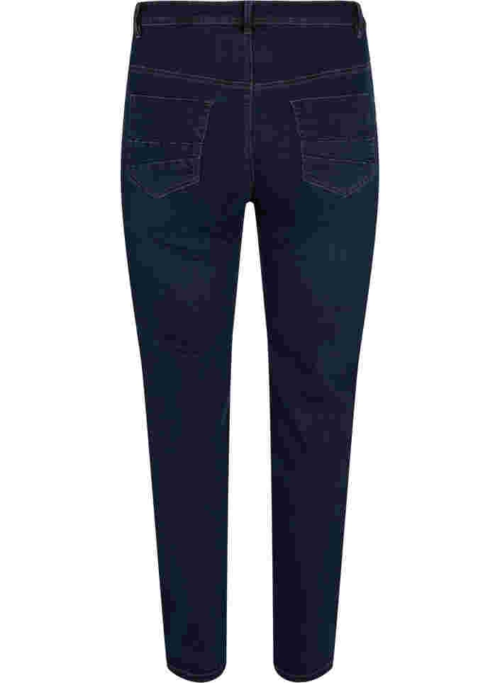 Gemma Jeans in normaler Passform mit hoher Taille, Dark blue, Packshot image number 1