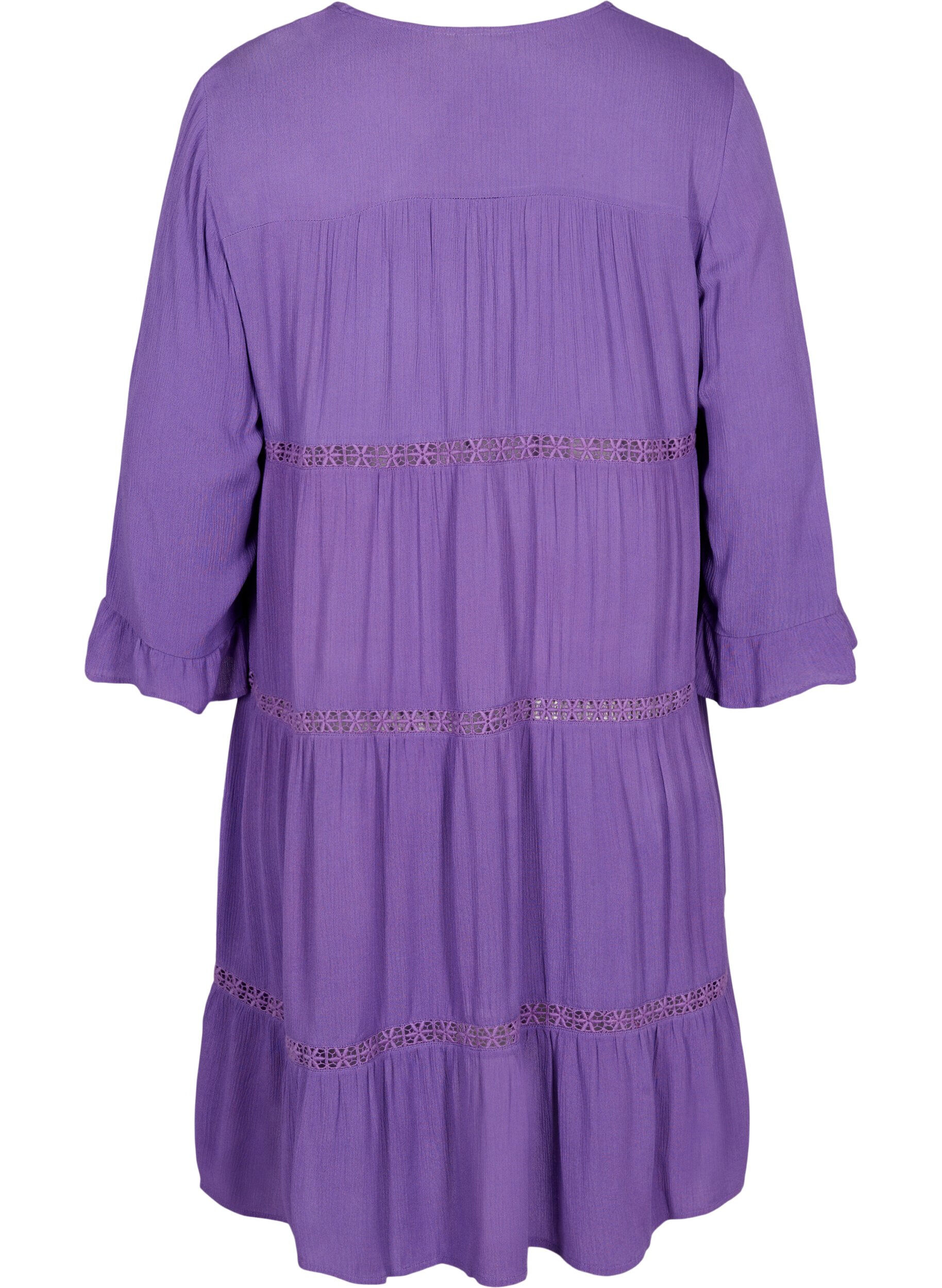 ZizziViskose Strandkleid, Royal Lilac, Packshot image number 1