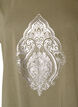 T-Shirt mit dekorativem Frontprint, Gr&uuml;n, Packshot image number 2