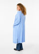 Lange Strickjacke mit Taschen, Cornflower Blue Mel., Model image number 1
