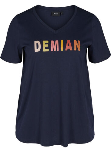 T-Shirt mit Print, Night Sky DEMIAN, Packshot image number 0