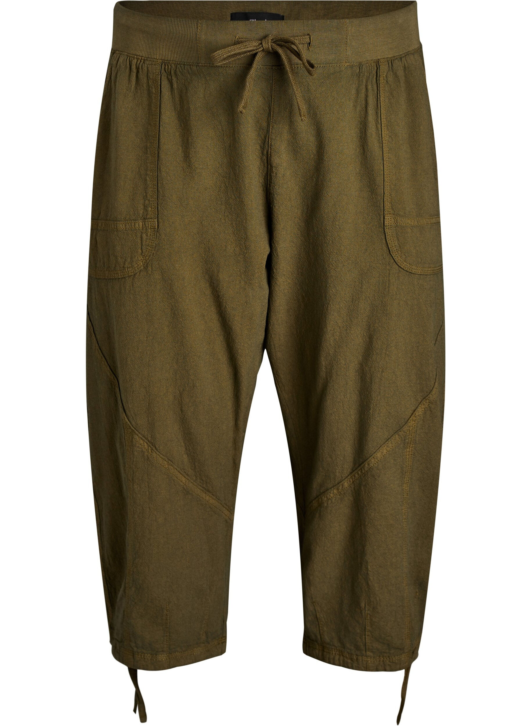 Capri-Hose aus Baumwolle