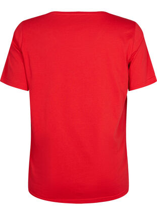 FLASH - T-Shirt mit Motiv, High Risk Red, Packshot image number 1