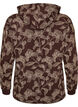 Hoodie mit All-over-Print, Braun, Packshot image number 1