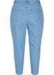 Mille Mom Fit Jeans mit Print, Light blue denim, Packshot image number 1